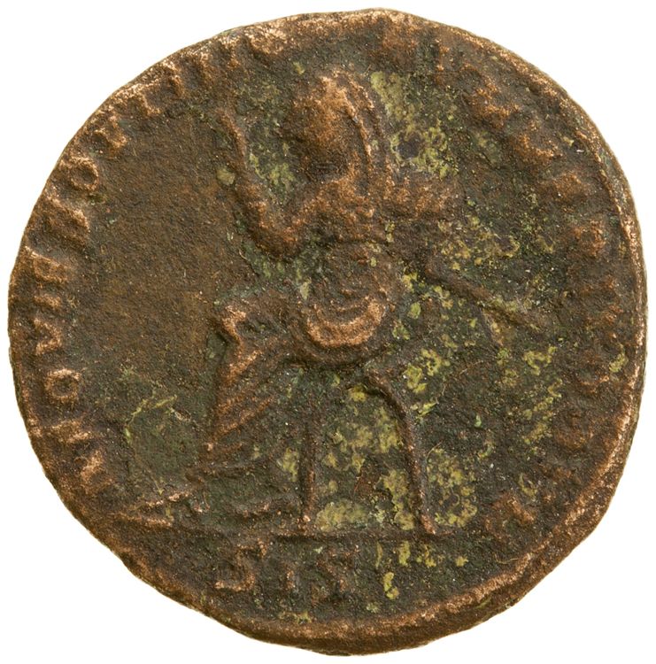 RIC VII Siscia 43, реверс, American Numismatic Society (ans)