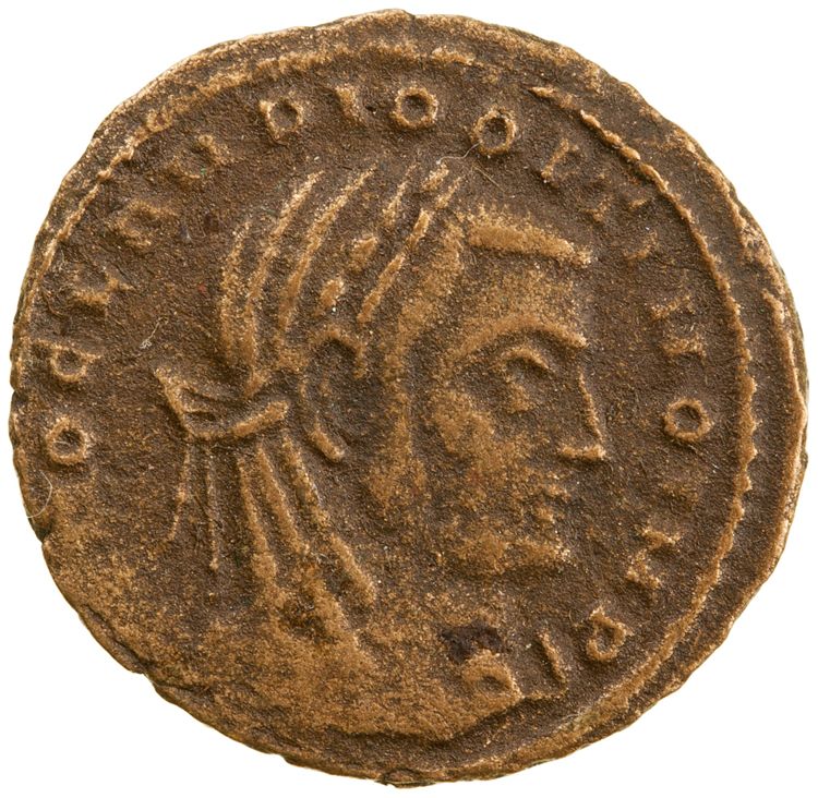 RIC VII Siscia 43, аверс, American Numismatic Society (ans)