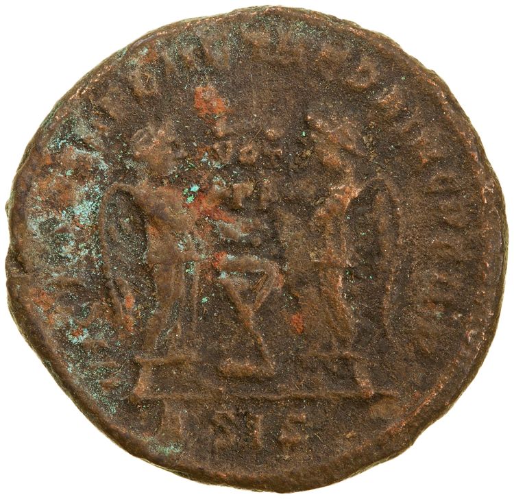 RIC VII Siscia 55, реверс, American Numismatic Society (ans)