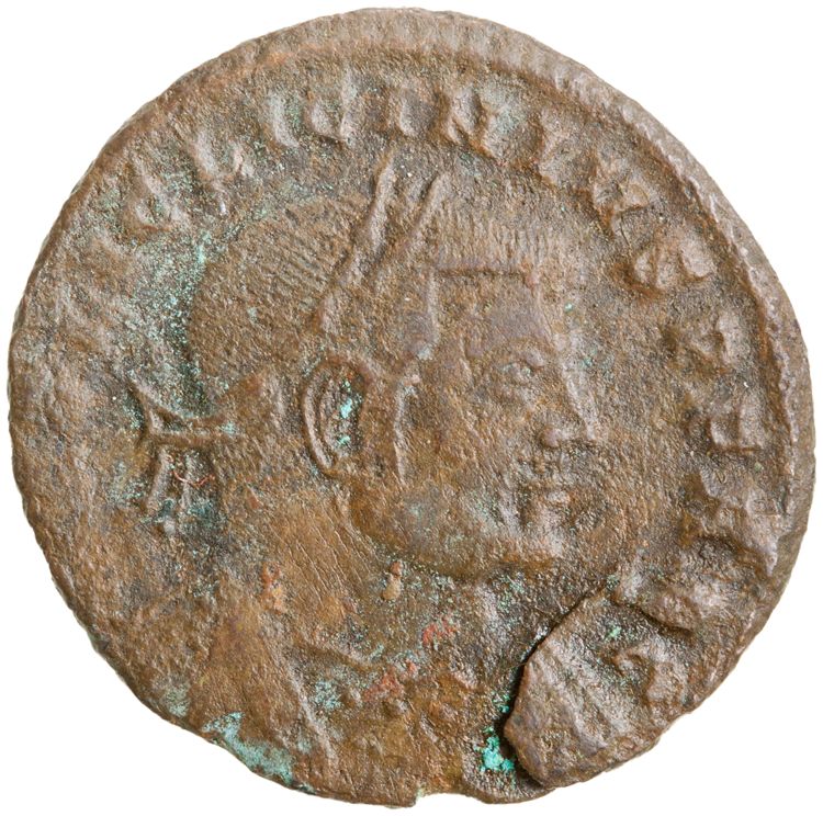 RIC VI Siscia 233a, аверс, American Numismatic Society (ans)