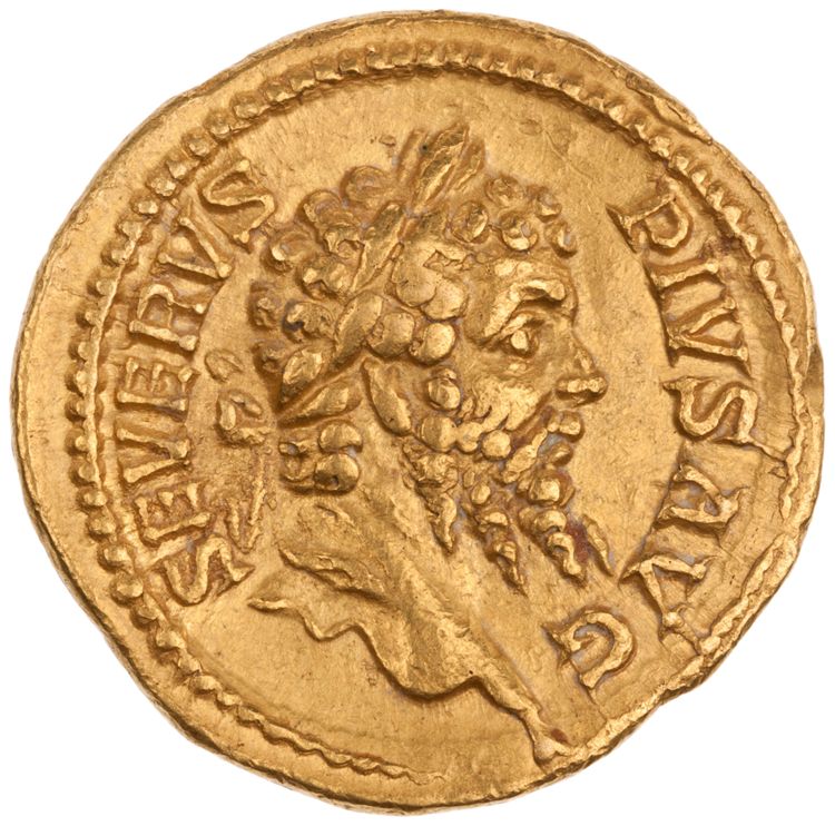 RIC IV Septimius Severus 260, аверс, American Numismatic Society (ans)