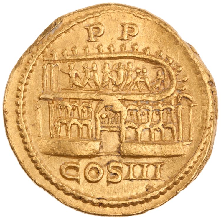 RIC IV Septimius Severus 260, реверс, American Numismatic Society (ans)