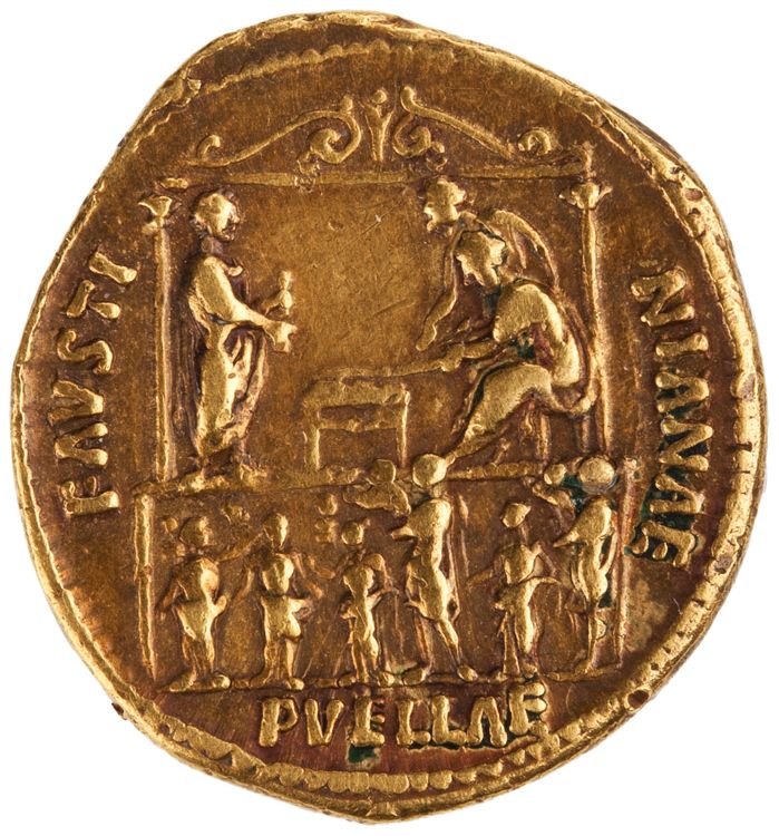 RIC III Antoninus Pius 397, реверс, American Numismatic Society (ans)