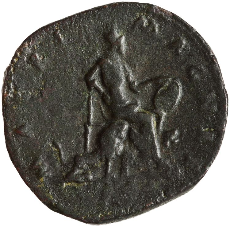 RIC III Marcus Aurelius 1663, реверс, American Numismatic Society (ans)