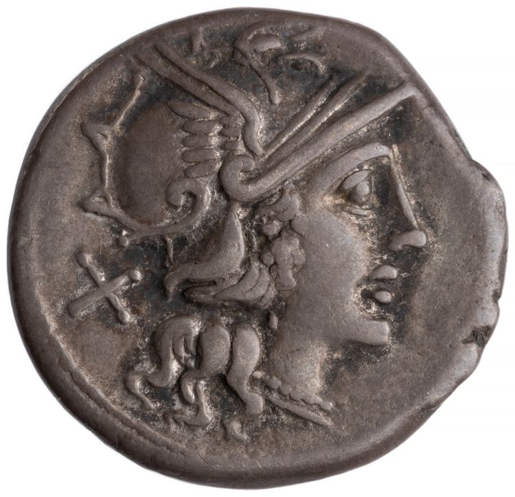 RRC 202/1, аверс, American Numismatic Society (ans)