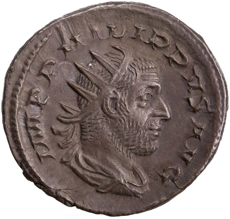 RIC IV Philip I 21, аверс, American Numismatic Society (ans)