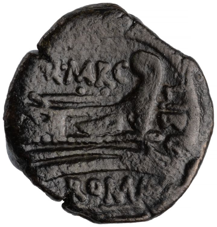 RRC 215/6, реверс, American Numismatic Society (ans)
