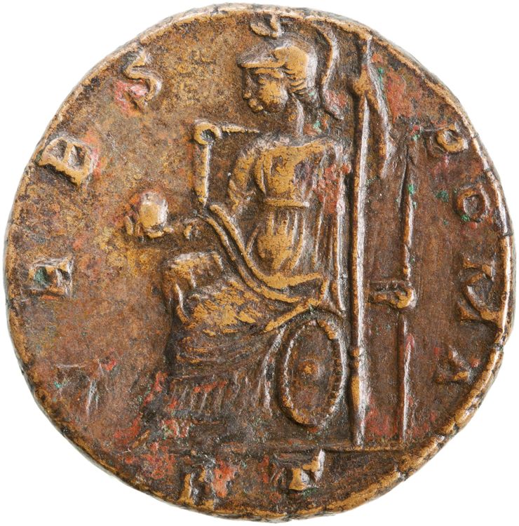 реверс RIC IX Rome 42A
