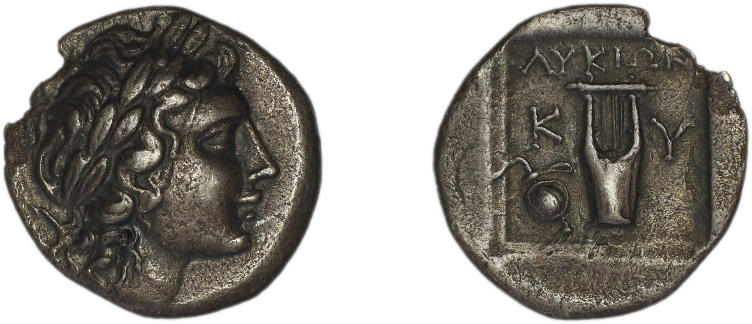 аверс Lycian League Cyaneae Troxell 1982 2.25