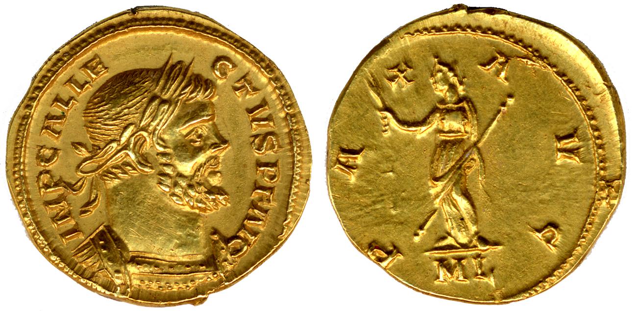 аверс RIC V Allectus 6