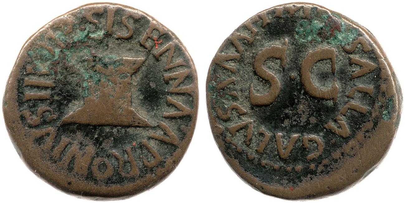 аверс RIC I (second edition) Augustus 460