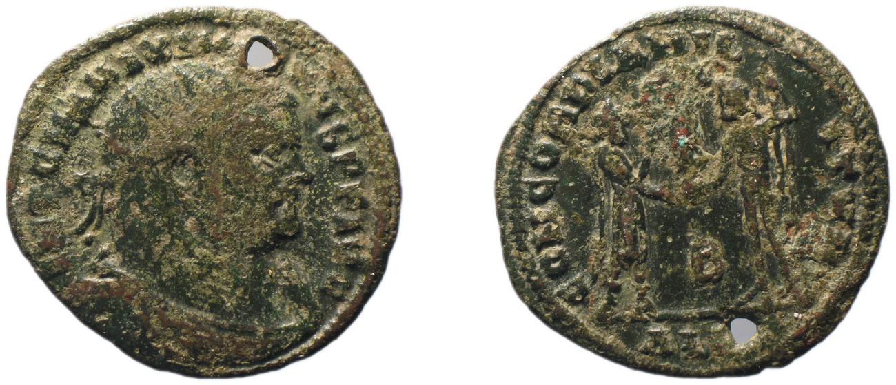 RIC VI Alexandria 46b, аверс, bm