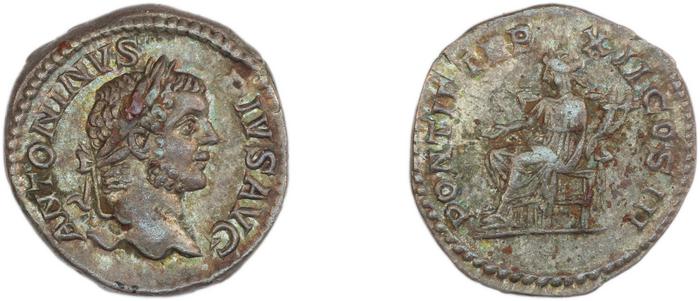 RIC IV Caracalla 111, реверс, bm