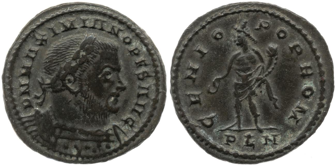 RIC VI Londinium 90, аверс, Британский музей