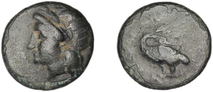 Leucae Kinns, Studies in Greek Personal Names presented to Elaine Matthews, 2010 Bronze A, реверс, Британский музей