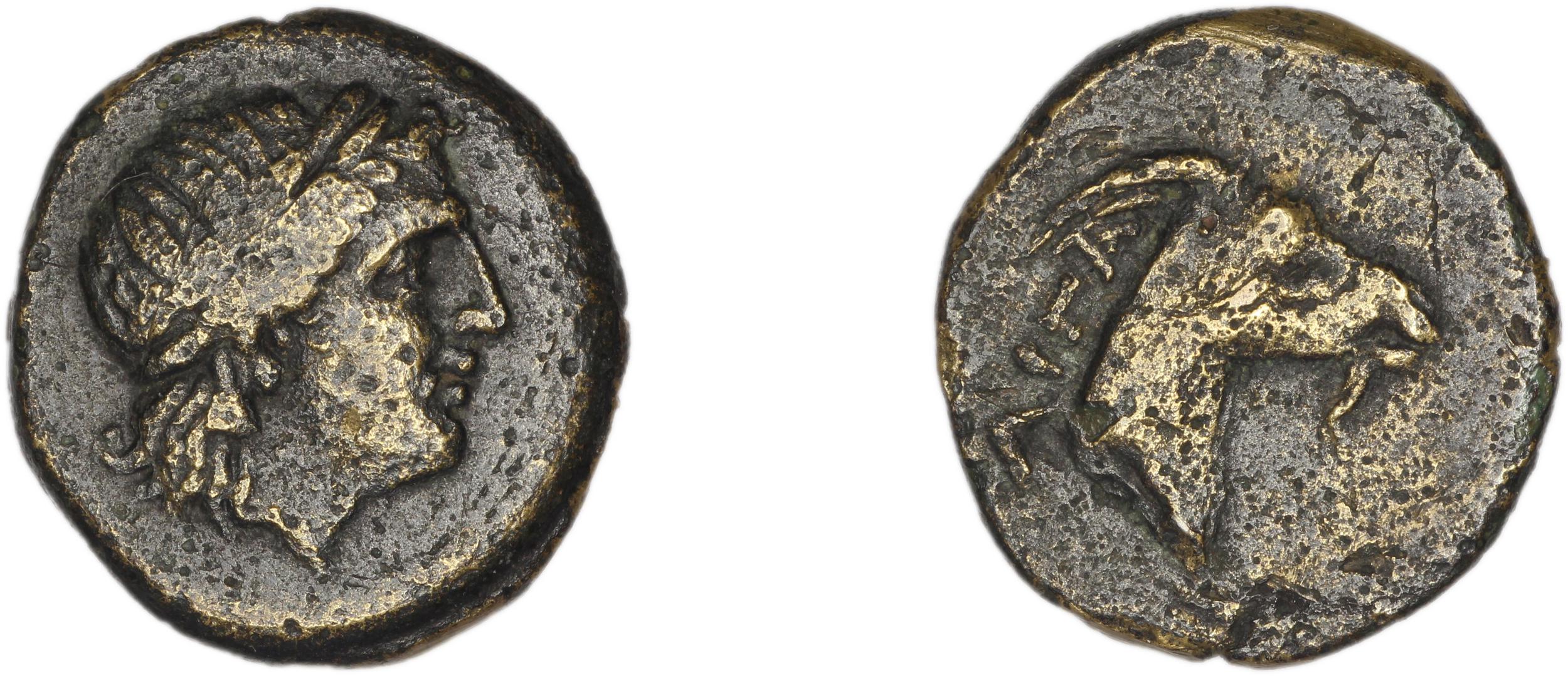 Aegae, Aeolis BMC Aegae 2, аверс, bm
