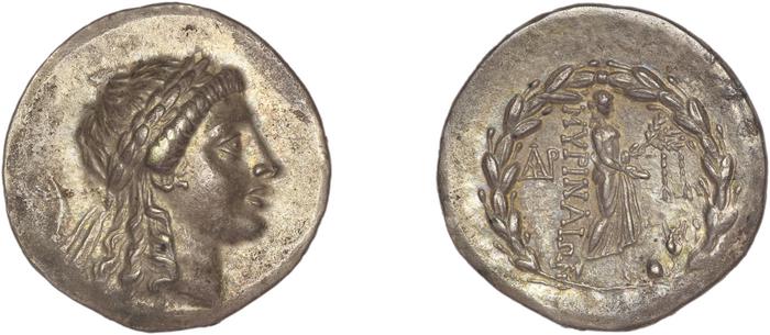 Myrina Sacks 1985 25, реверс, bm