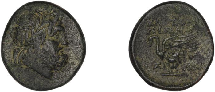 Clazomenae Dengate 1967 IVA, реверс, bm