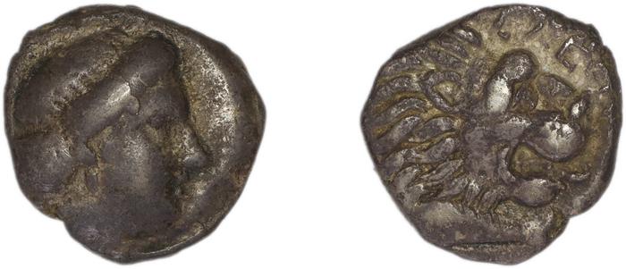 Cnidus Ashton 1999 Drachms, реверс, bm