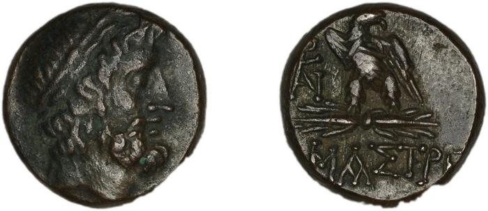 Amastris Waddington 1925 14, реверс, bm