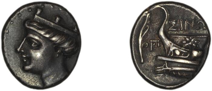 Sinope Waddington 1925 42-3, реверс, bm