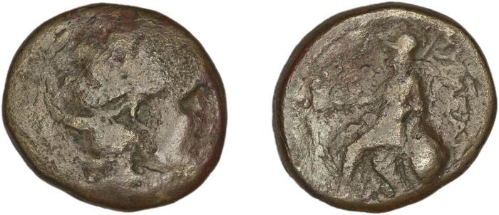 Apameia (Myrleia) Waddington 1908 17-18, реверс, bm