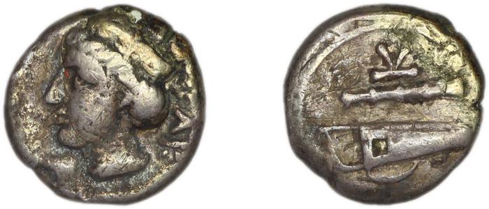 Heracleia Pontica Waddington 1908 25-7, реверс, bm