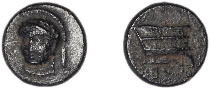 Lebedus Kinns 1980 Period I, AE 2, реверс, bm