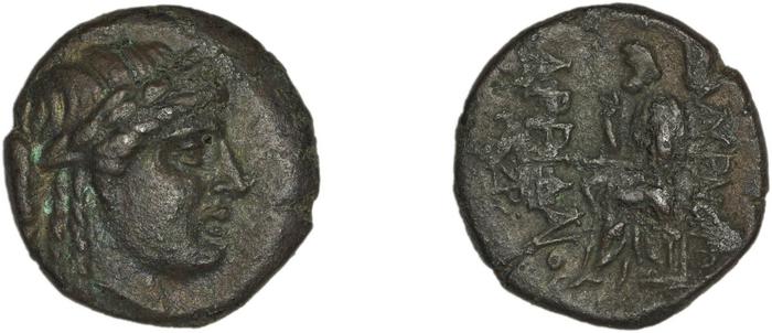 Smyrna Milne 1927 Period X J, реверс, bm