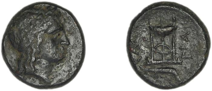 Smyrna Milne 1923 Period I B, реверс, bm
