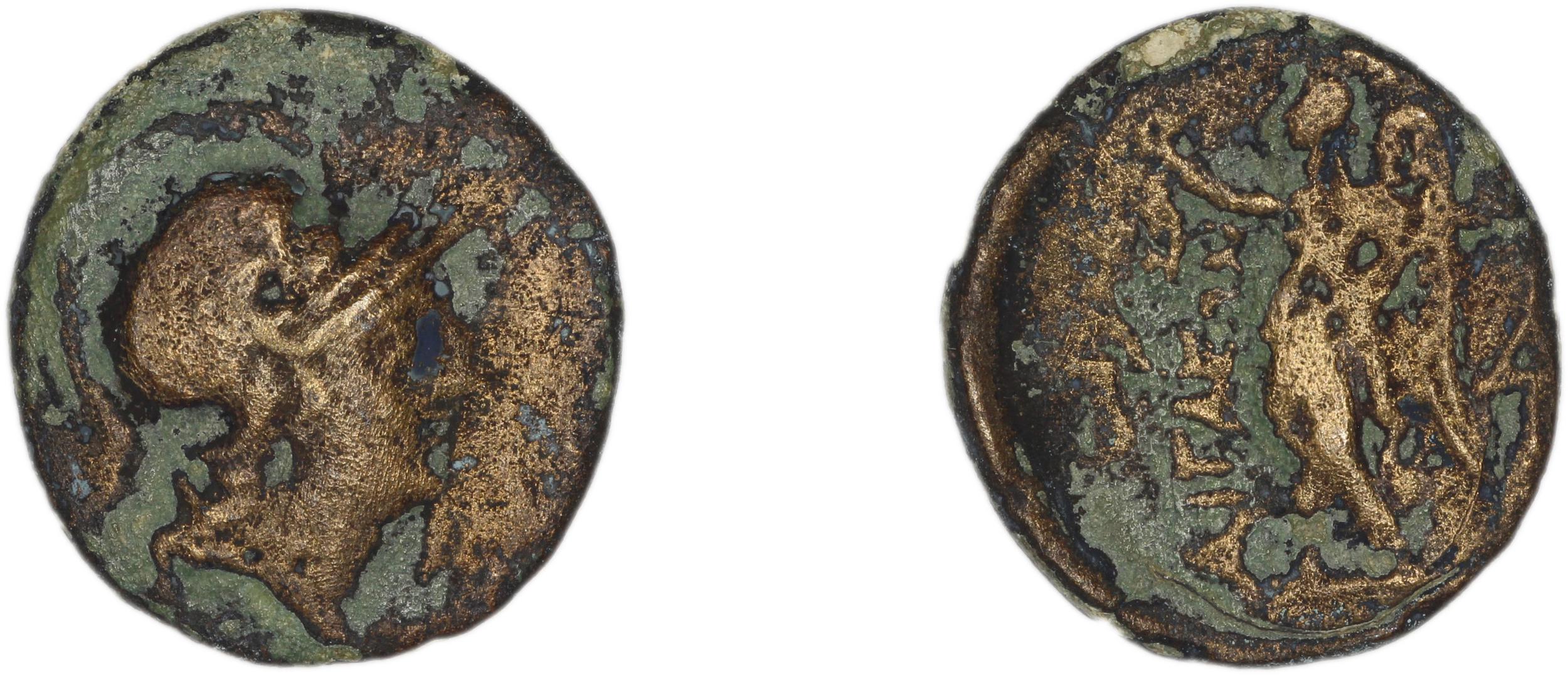 Aegae, Aeolis BMC Aegae 14, аверс, bm