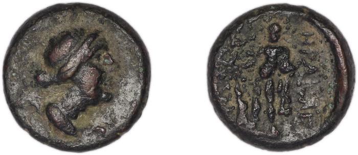 Heraclea Salbace BMC Heraclea Salbace 1-3, реверс, Британский музей