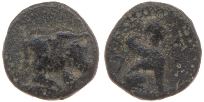 Caunus Konuk 1998 pl. 50, A, реверс, bm