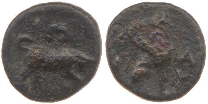 Caunus Konuk 1998 pl. 50, B, реверс, bm