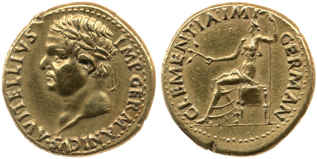 RIC I (second edition) Vitellius 1, аверс, bm