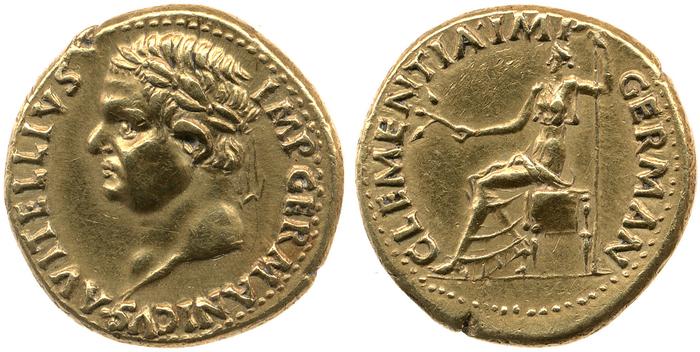 RIC I (second edition) Vitellius 1, реверс, bm