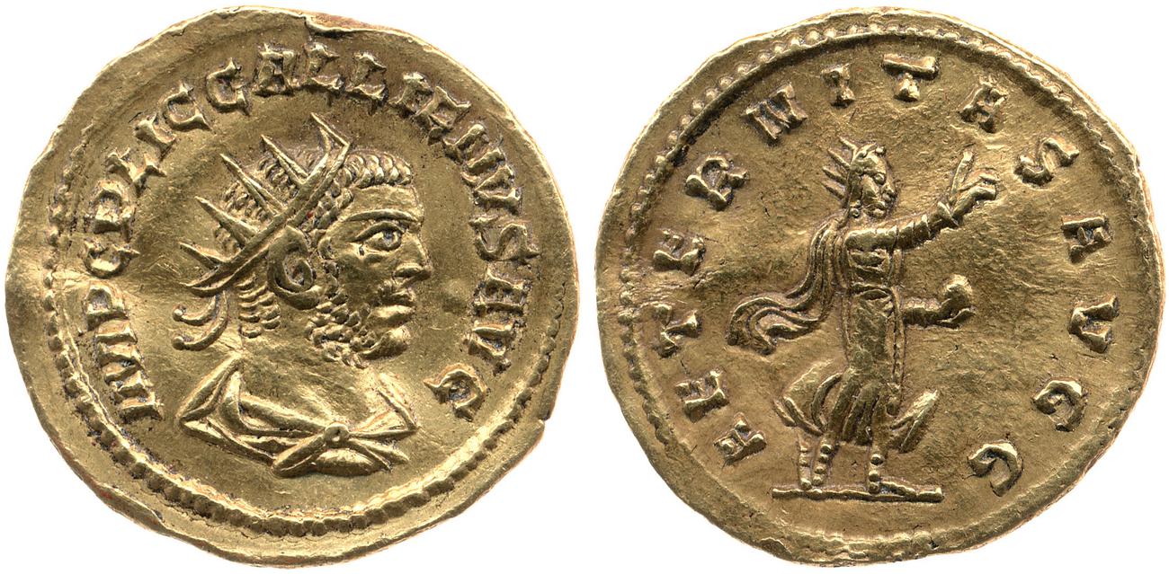 obverse RIC V Gallienus (joint reign) 69