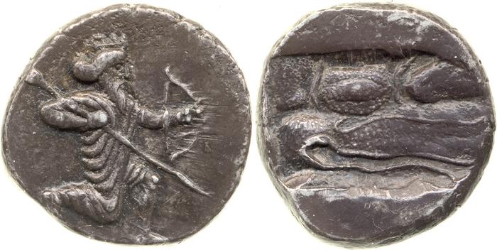 Sardis Babelon 1910 74-80, реверс, bm