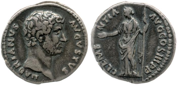 реверс RIC II, Part 3 (second edition) Hadrian 1066