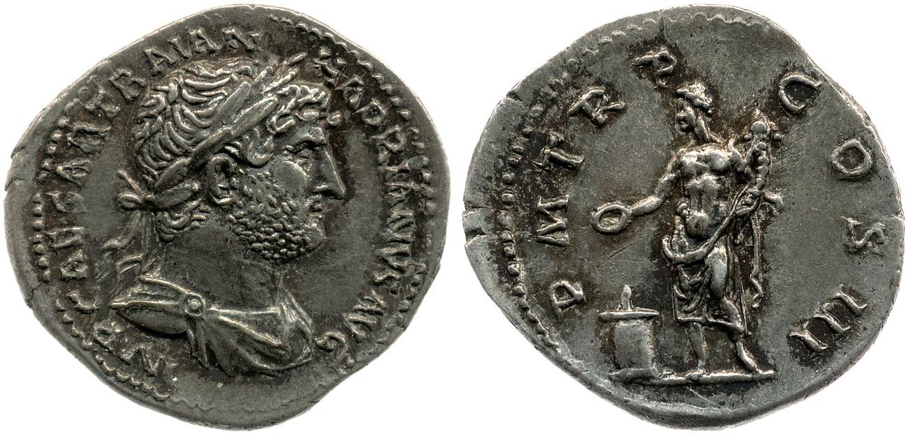 obverse RIC II, Part 3 (second edition) Hadrian 535