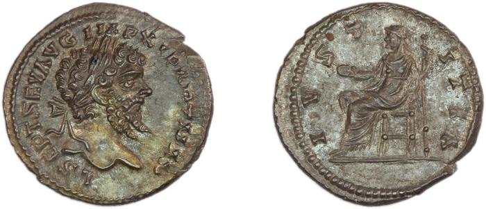 RIC IV Septimius Severus 505, реверс, bm