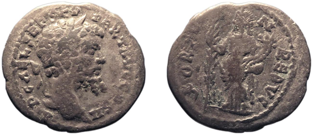 RIC IV Septimius Severus 383, аверс, bm
