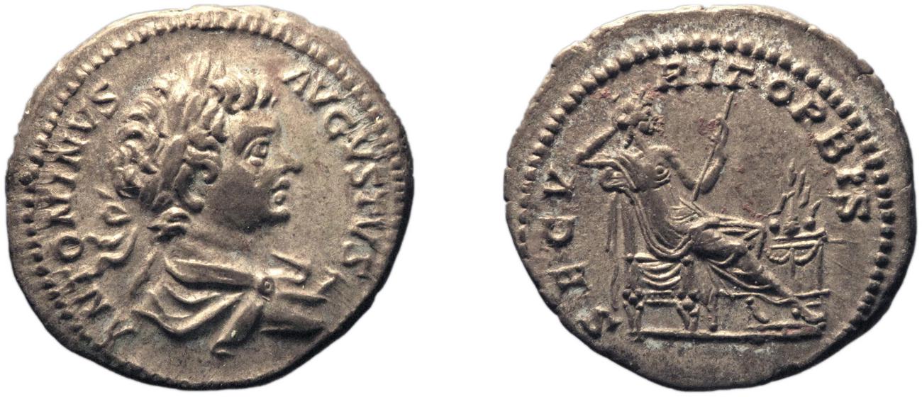 obverse RIC IV Caracalla 43