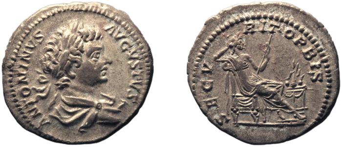 reverse RIC IV Caracalla 43