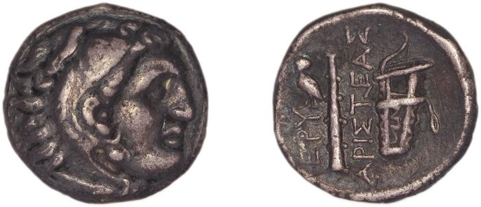Erythrae Kinns 1980 Period III, AR I, реверс, bm