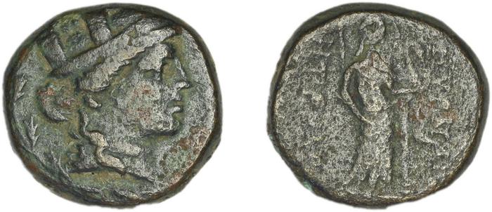 Smyrna Milne 1928 Period XVII M, реверс, bm