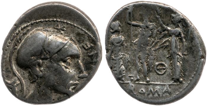RRC 296/1c, реверс, bm