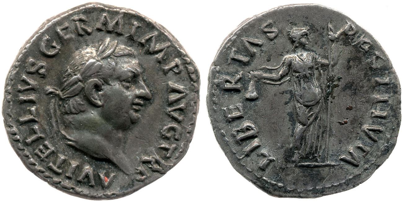 RIC I (second edition) Vitellius 105, аверс, bm