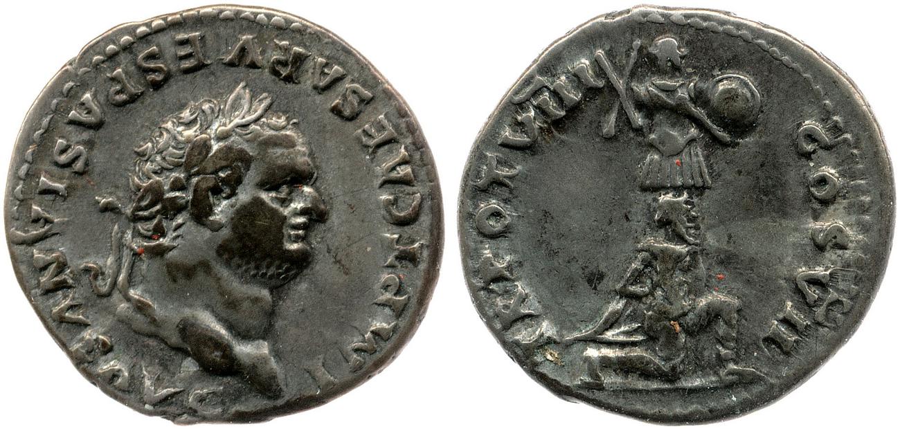 аверс RIC II, Part 1 (second edition) Titus 1