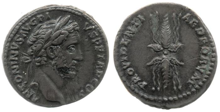RIC III Antoninus Pius 80a, реверс, bm